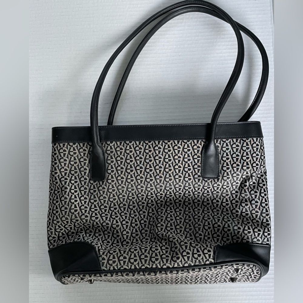 Etienne Aigner logo purse handbag
